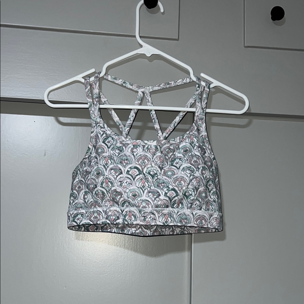 GAIAM Women's Patterned Tank Top - Gray and Pink